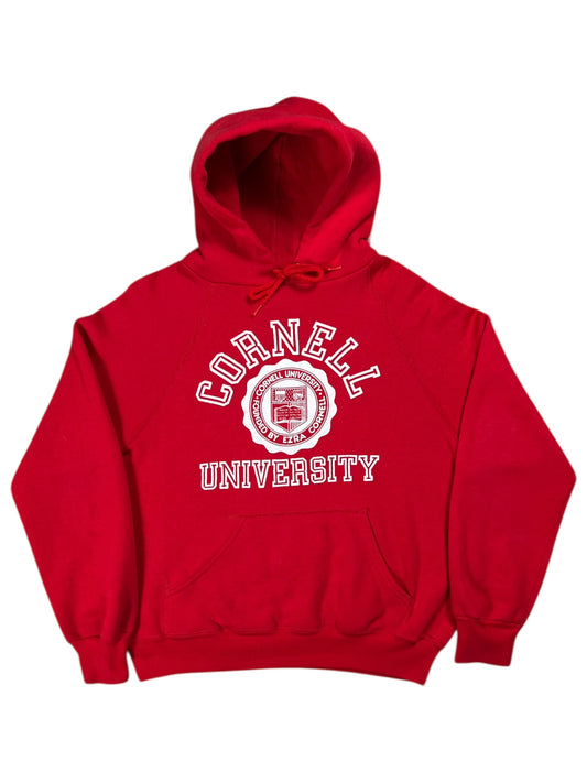 Vintage 1970s Cornell University seal crest Ivy League hoodie (M)