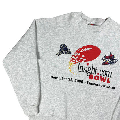 Vintage 2000 Pittsburgh Pitt Panthers Insight Bowl college football crewneck (M)