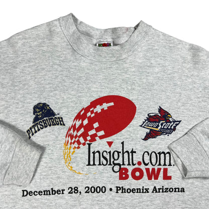 Vintage 2000 Pittsburgh Pitt Panthers Insight Bowl college football crewneck (M)