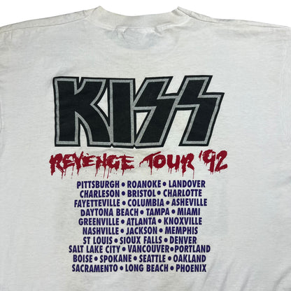 Vintage 1992 KISS Revenge Tour band lot tee (XL)