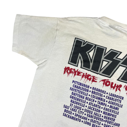 Vintage 1992 KISS Revenge Tour faded band lot tee (XL)