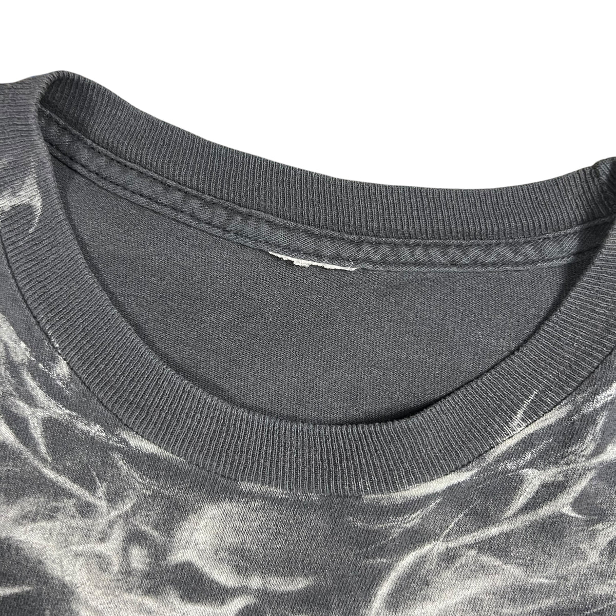 Vintage Y2K Skeleton all over print faded skull tee (XXL)