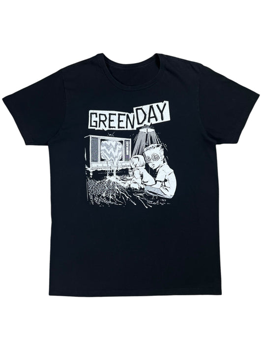 Y2K Green Day TV Wasteland punk band tee (L)