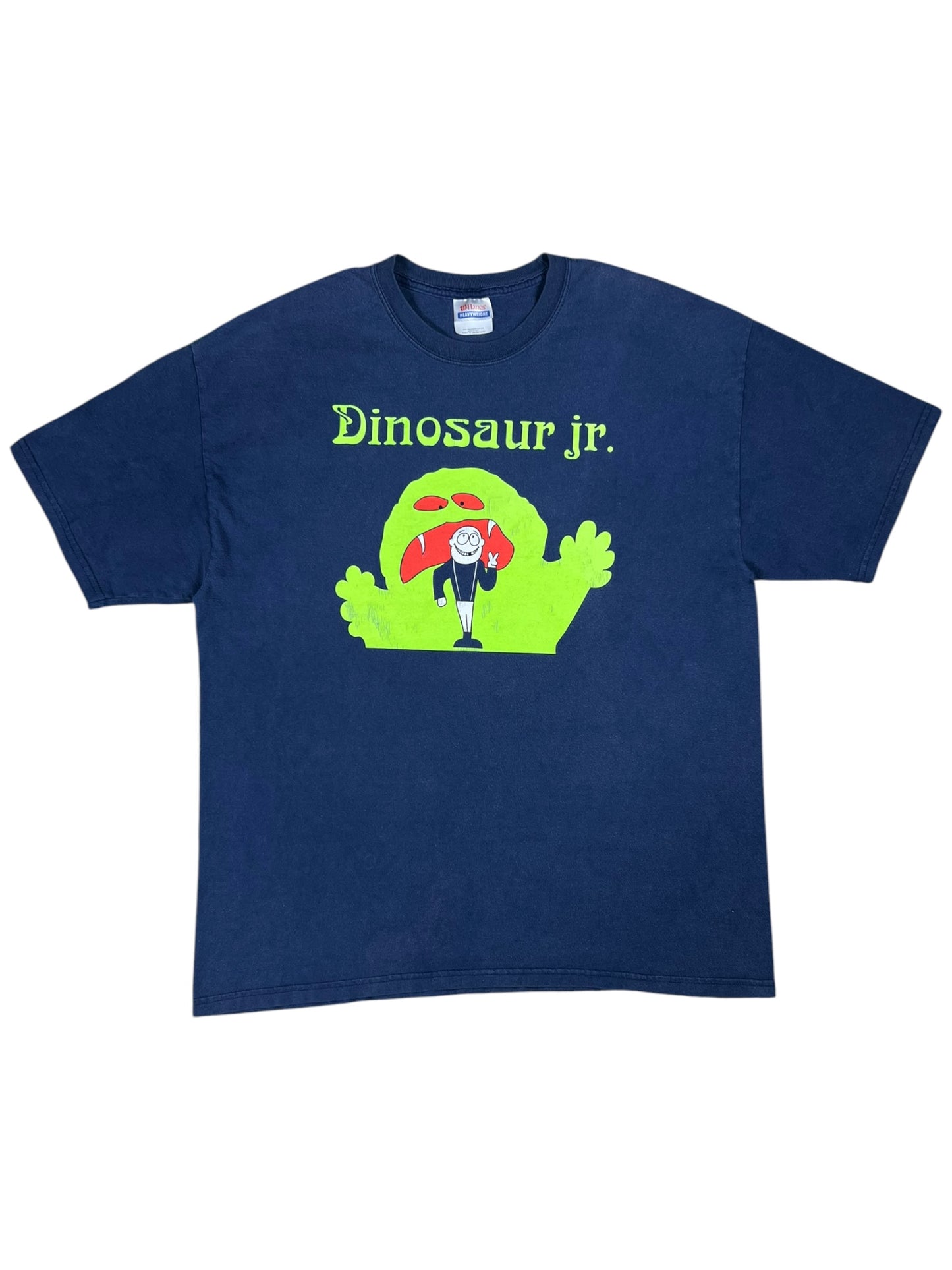 Vintage Y2K Hanes Dinosaur jr. monster band tee (XL)