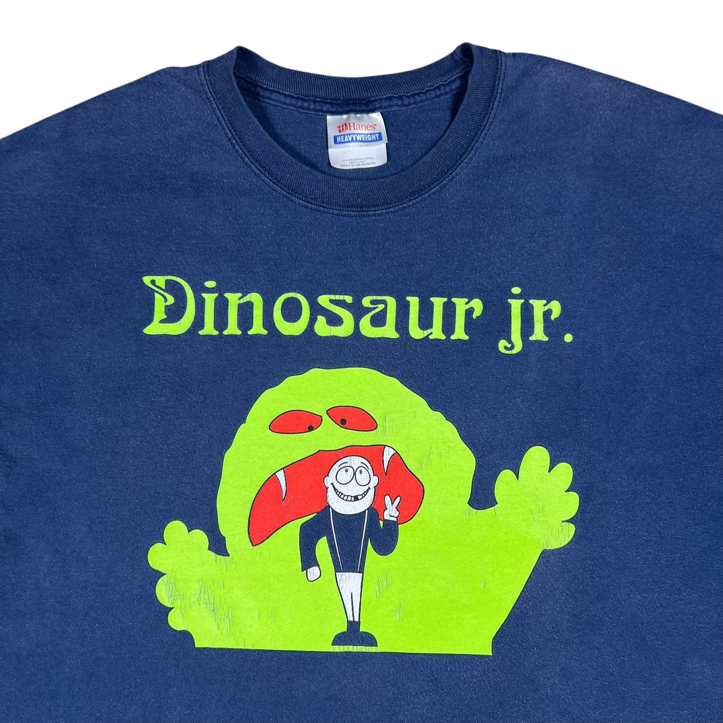 Vintage Y2K Hanes Dinosaur jr. monster band tee (XL)