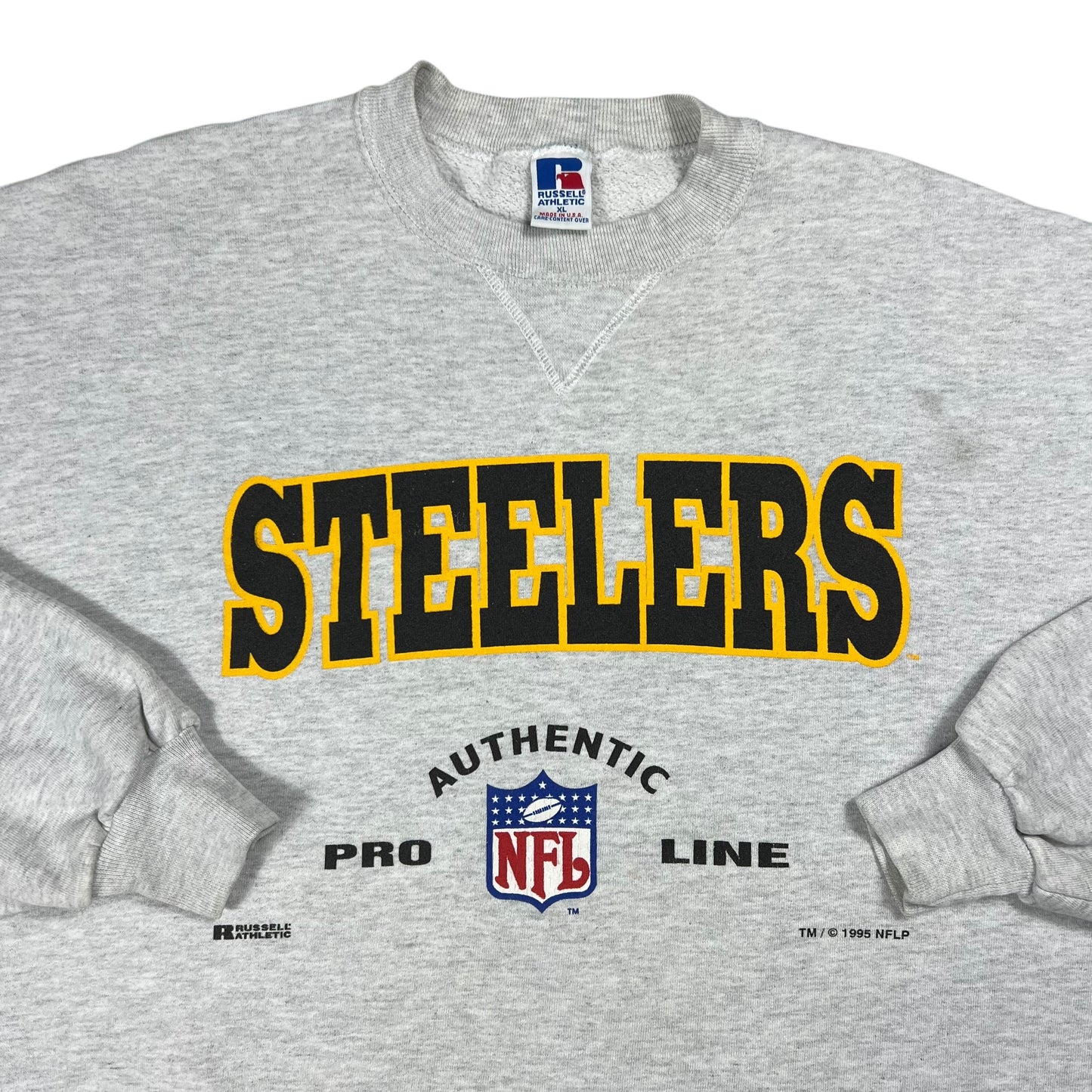 Vintage 1995 Russell Athletic Pittsburgh Steelers Pro Line crewneck (XL)