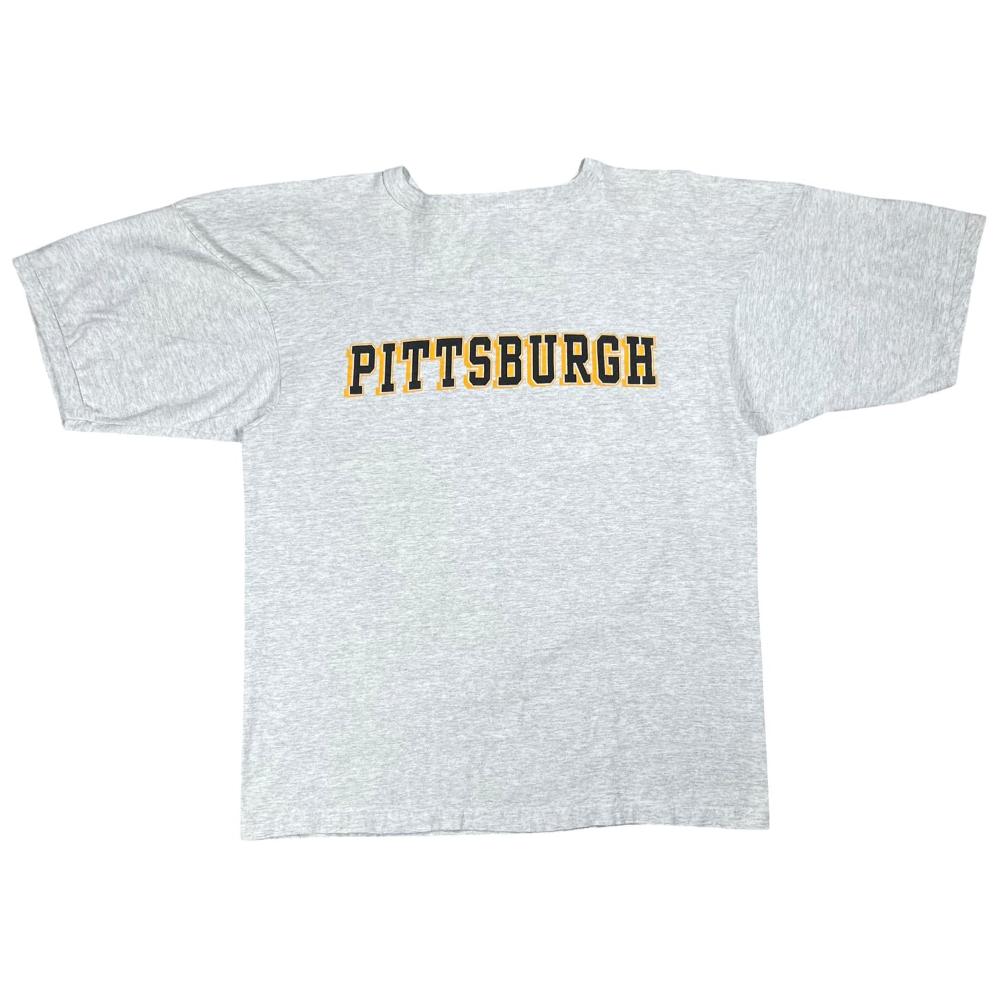 Vintage 1993 The Game Pittsburgh Steelers big logo tee (L)