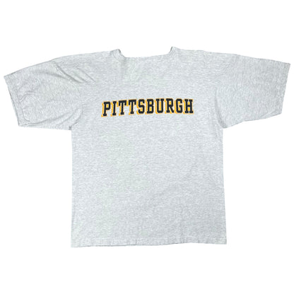 Vintage 1993 The Game Pittsburgh Steelers big logo tee (L)