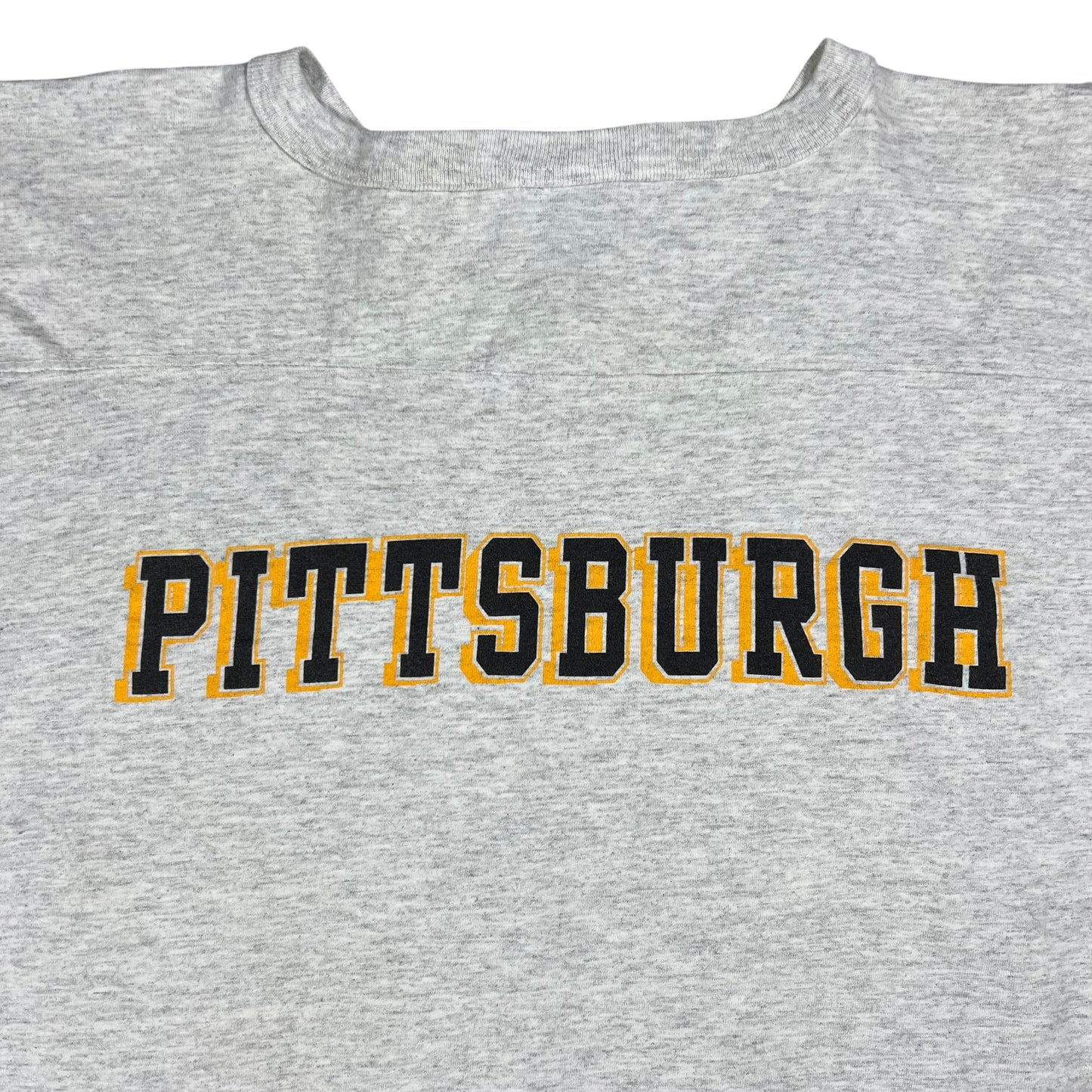 Vintage 1993 The Game Pittsburgh Steelers big logo tee (L)
