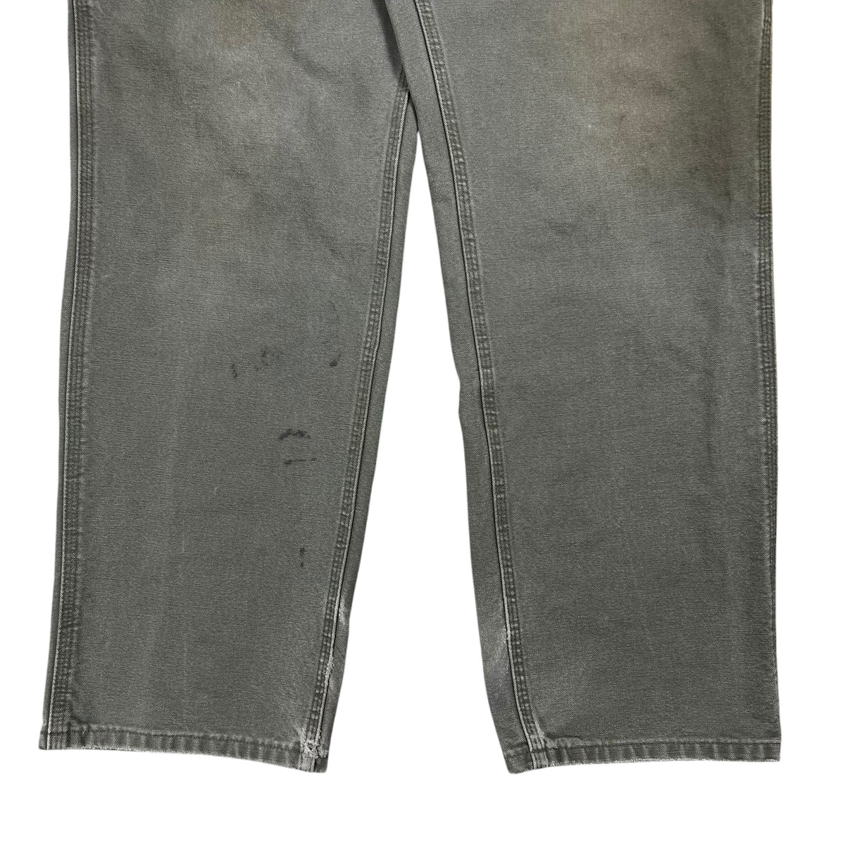 Vintage Y2K Carhartt original dungaree faded 811-MOS green work wear pants (34x30)