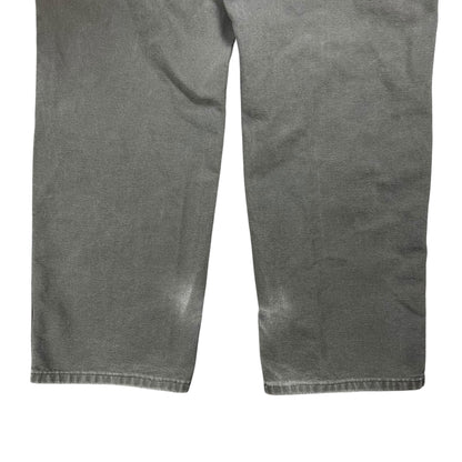 Vintage Y2K Carhartt original dungaree faded 811-MOS green work wear pants (34x30)