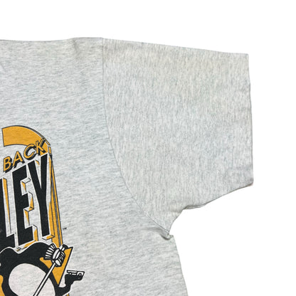Vintage 1992 Pittsburgh Penguins back to back Stanley cup champs tee (L)