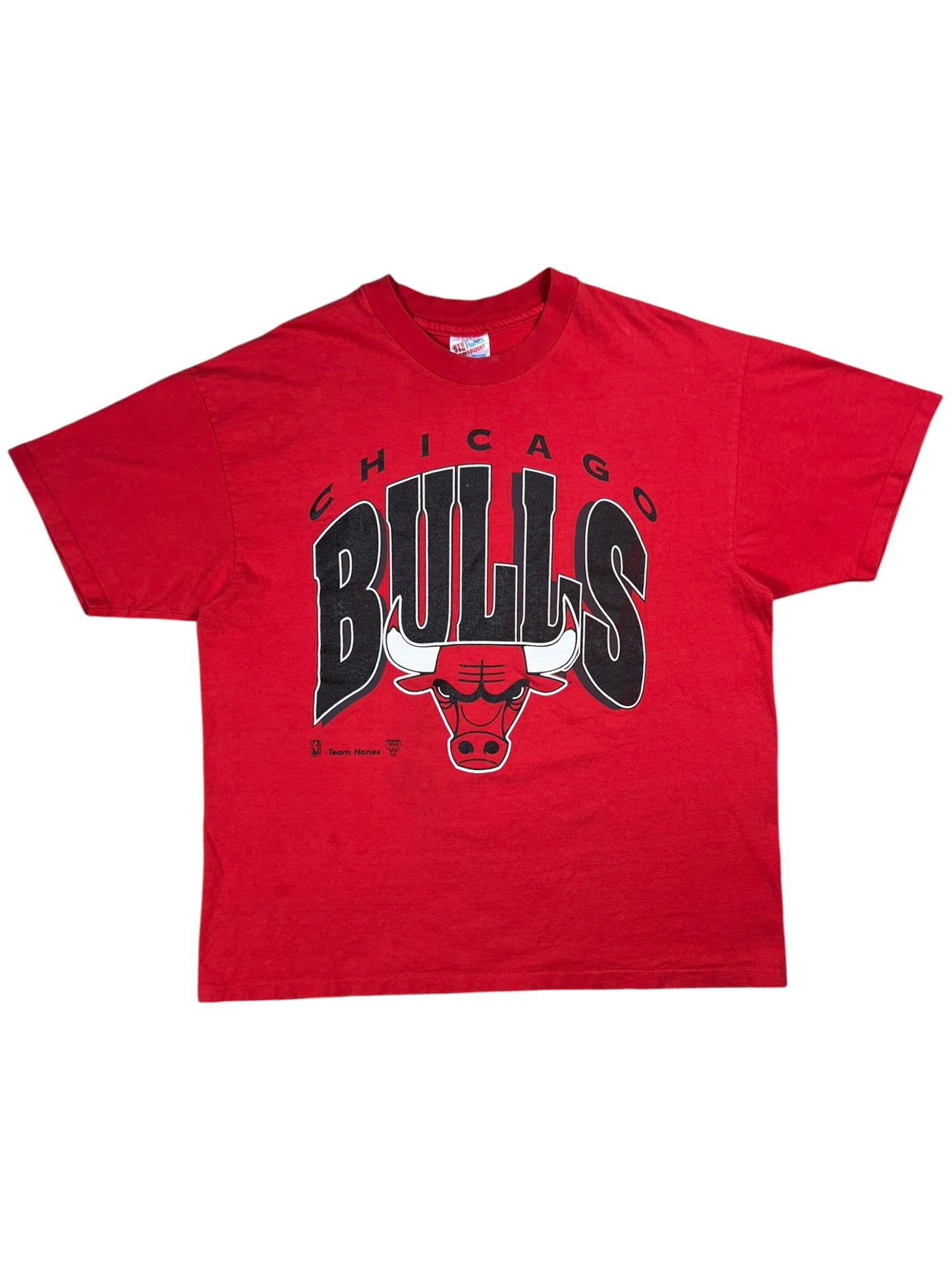 Vintage 90s Hanes Chicago Bulls faded NBA tee (XL)