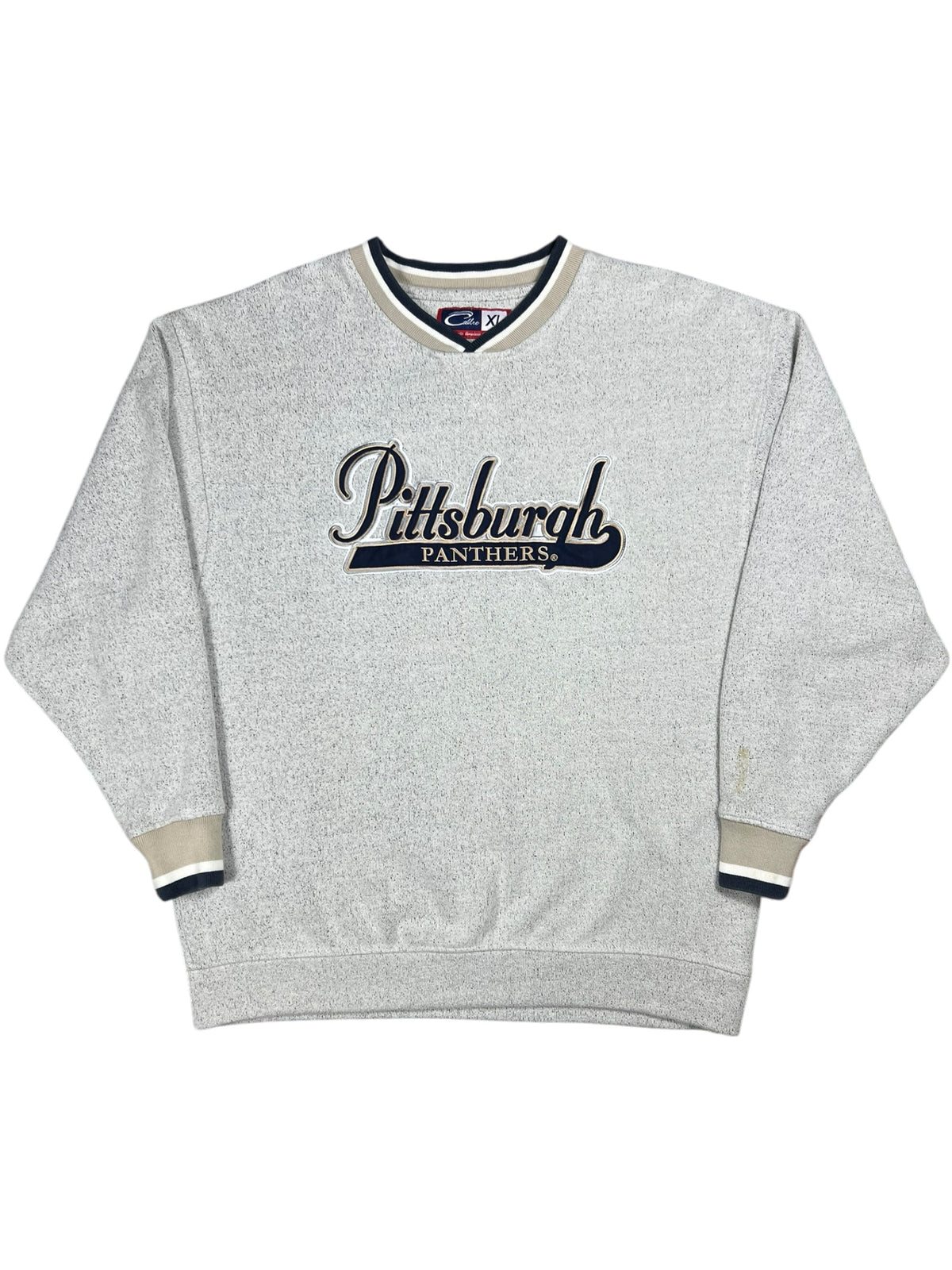 Vintage 90s Pittsburgh Panthers Pitt faded crewneck (XL)