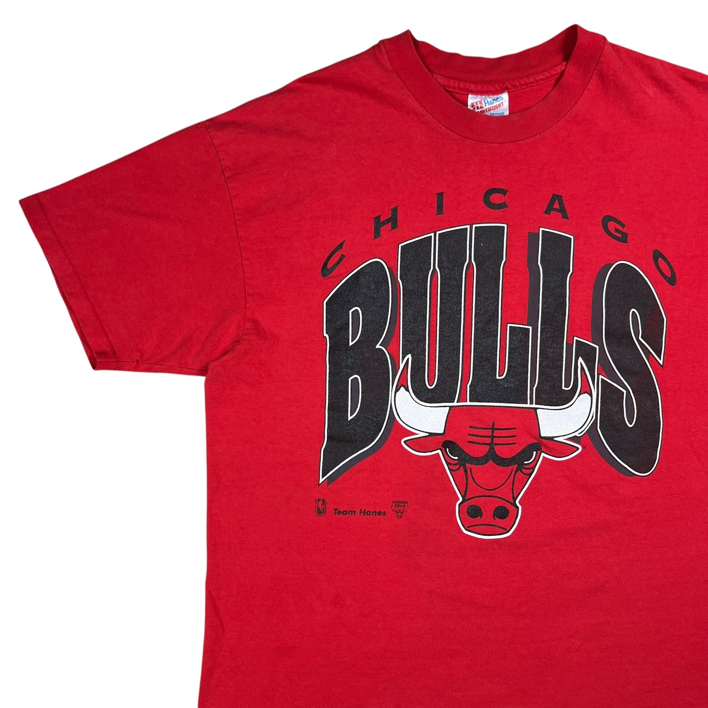Vintage 90s Hanes Chicago Bulls faded NBA tee (XL)