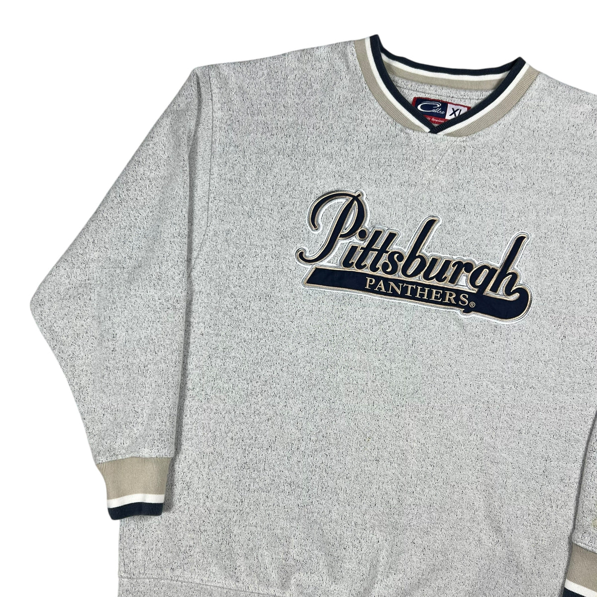 Vintage 90s Pittsburgh Panthers Pitt faded crewneck (XL)