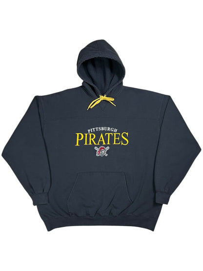 Vintage 90s Pittsburgh Pirates faded MLB hoodie (XL)