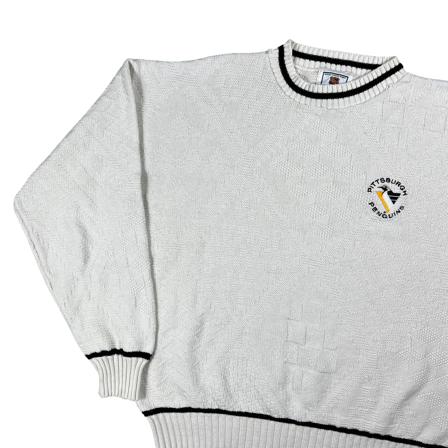 Vintage 90s Nutmeg Pittsburgh Penguins NHL sweater (XL)