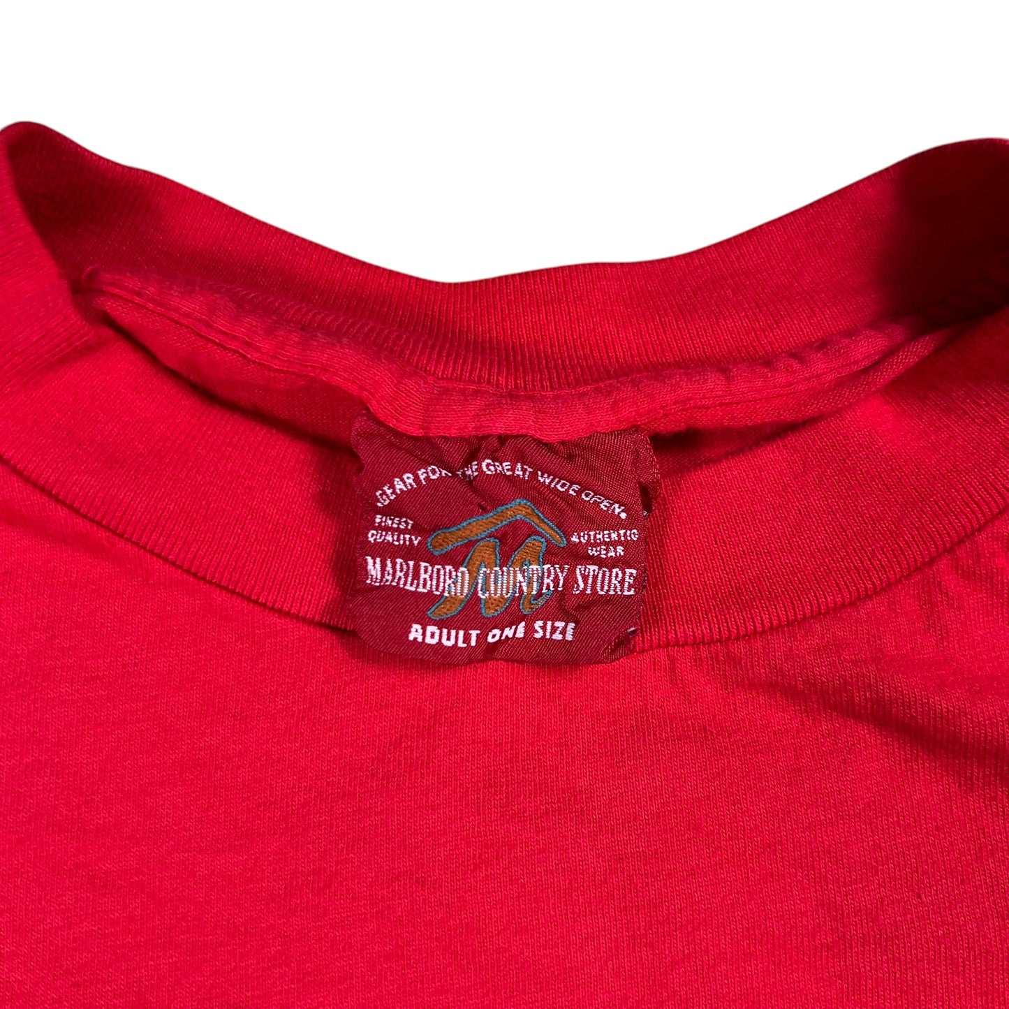 Vintage 90s Marlboro Country Store red pocket tee (XL)