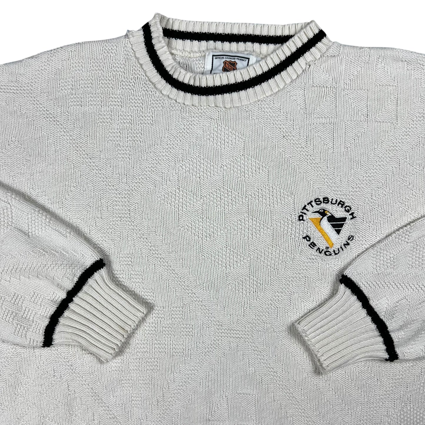 Vintage 90s Nutmeg Pittsburgh Penguins NHL sweater (XL)