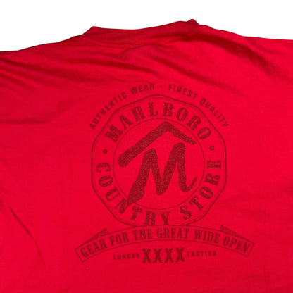 Vintage 90s Marlboro Country Store red pocket tee (XL)