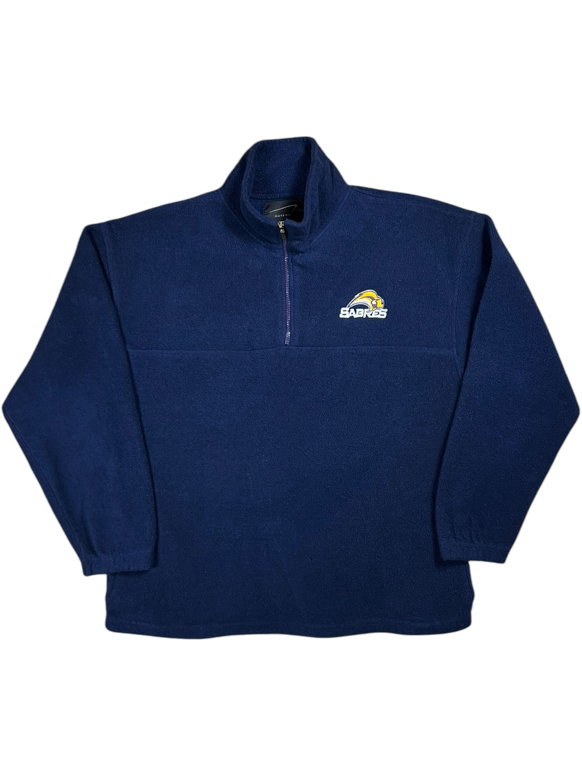 Vintage 90s Buffalo Sabres NHL 1/4 zip fleece (L/XL)