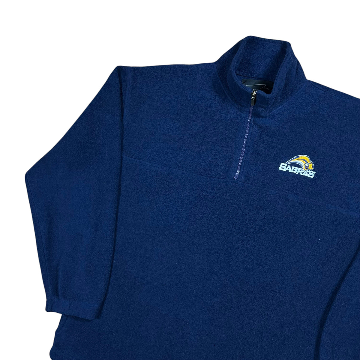 Vintage 90s Buffalo Sabres NHL 1/4 zip fleece (L/XL)
