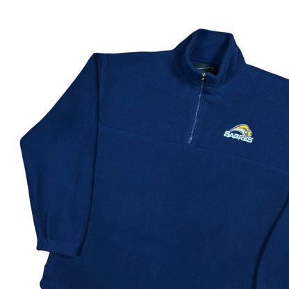 Vintage 90s Buffalo Sabres NHL 1/4 zip fleece (L/XL)
