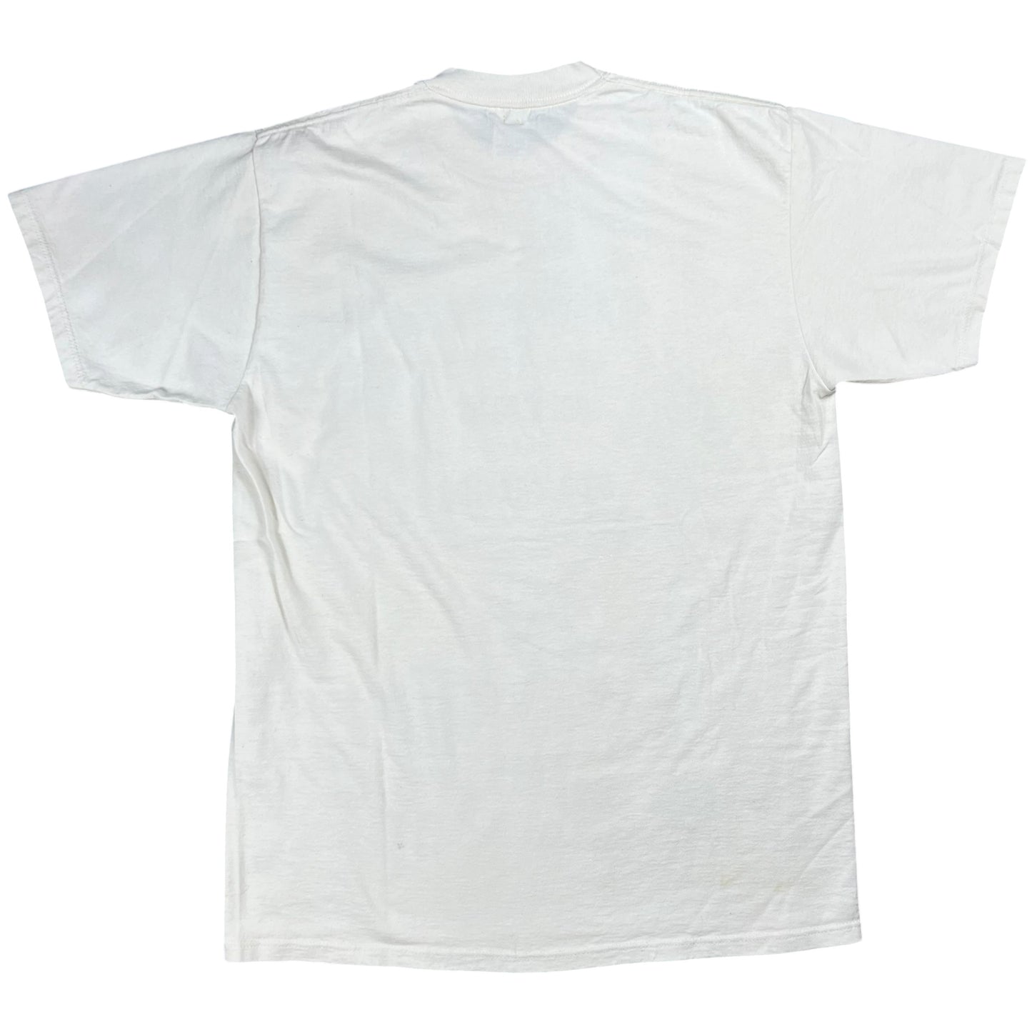 Vintage 90s Ah, Camping A Great excuse to eat beans and stop shaving all over print tee (L)
