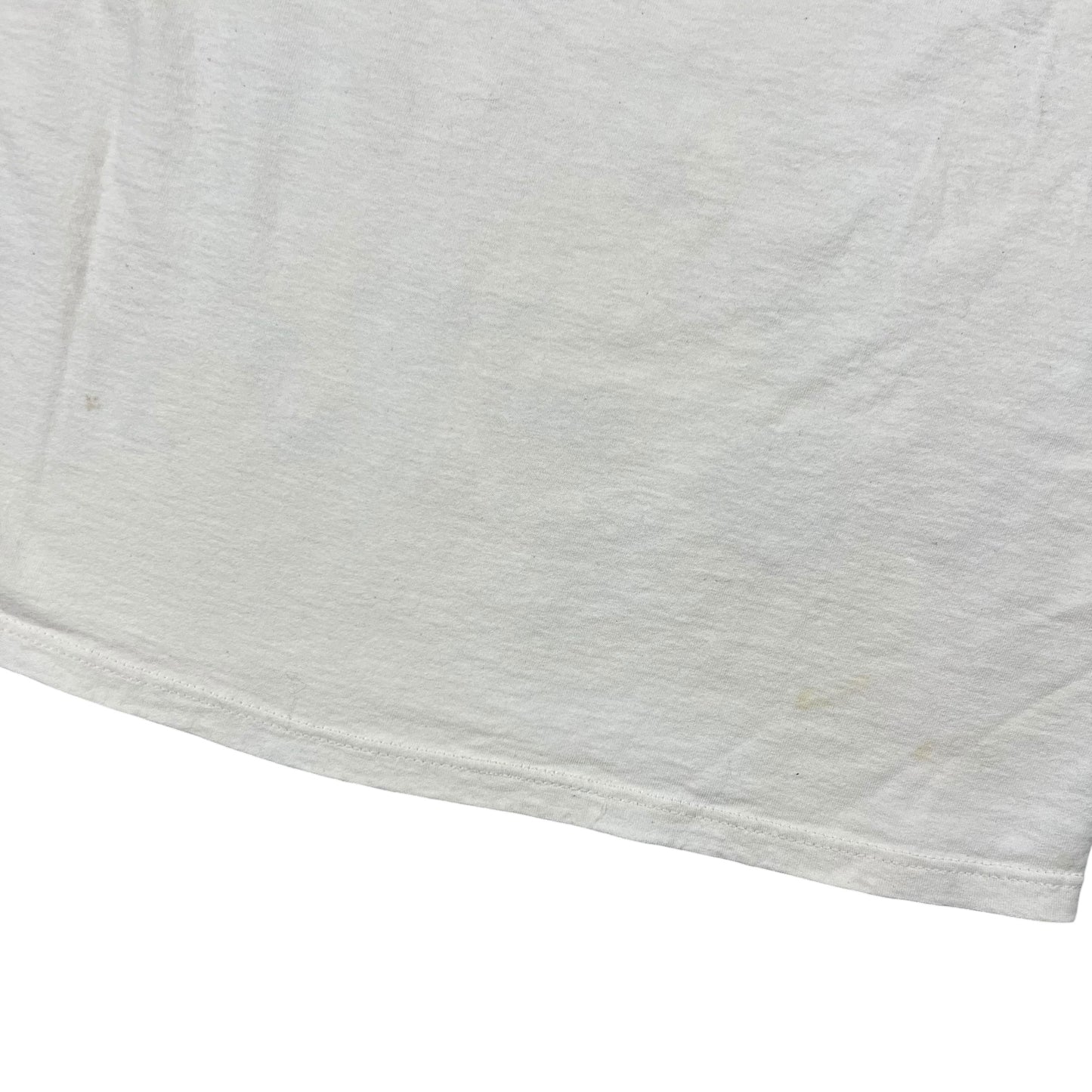 Vintage 90s Ah, Camping A Great excuse to eat beans and stop shaving all over print tee (L)