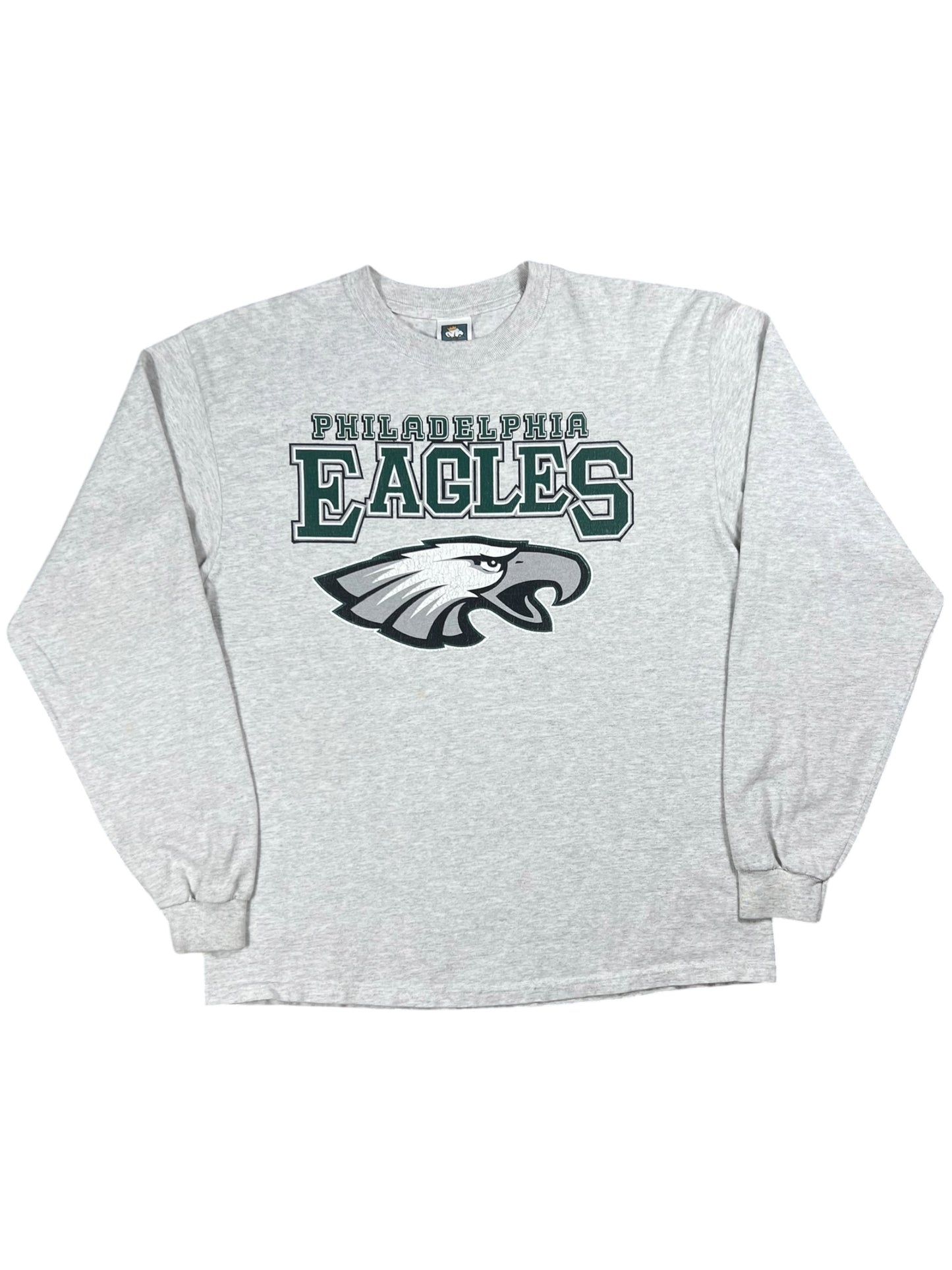 Vintage 90s Philadelphia Eagles NFL long sleeve shirt (L)