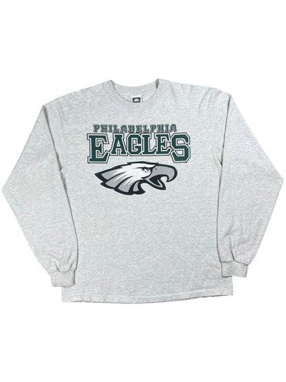 Vintage 90s Philadelphia Eagles NFL long sleeve shirt (L)