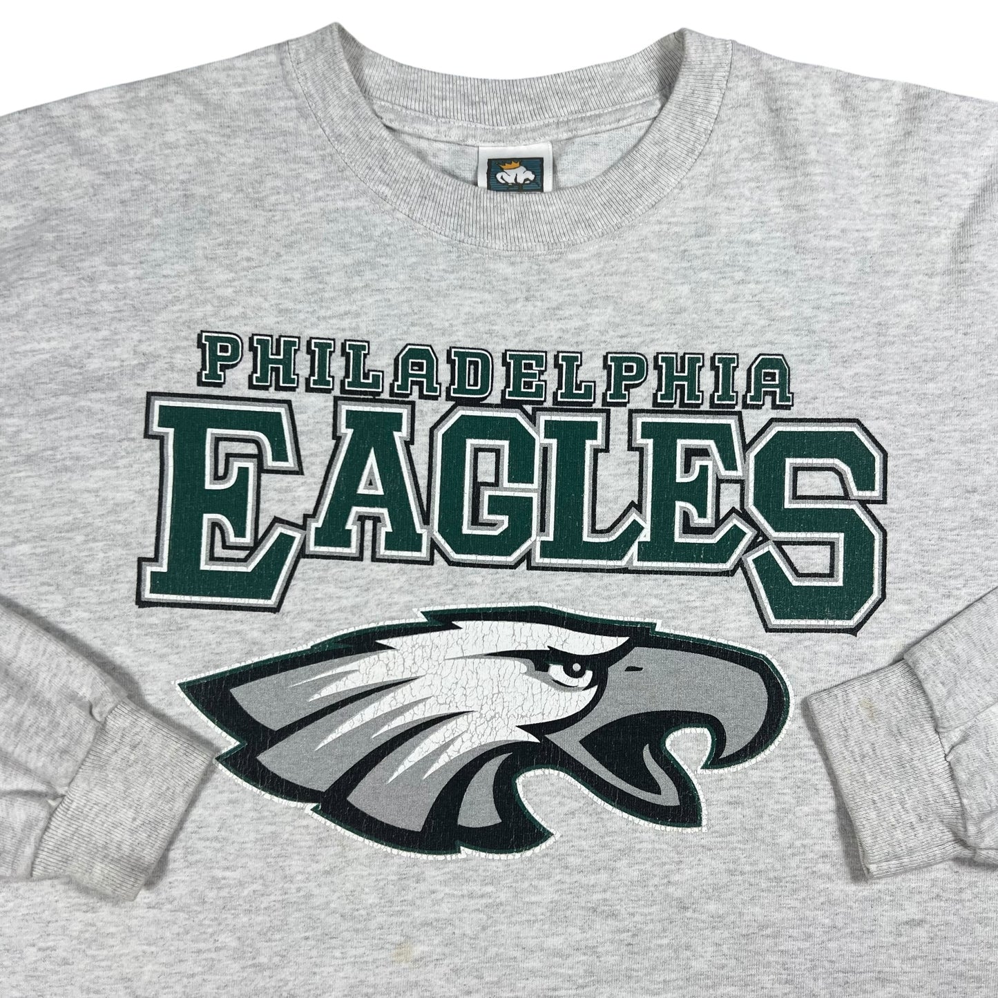 Vintage 90s Philadelphia Eagles NFL long sleeve shirt (L)