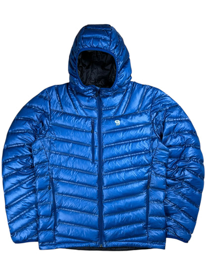 2017 Mountain Hardwear Ghost Whisperer 800 fill down hoodie jacket (M)