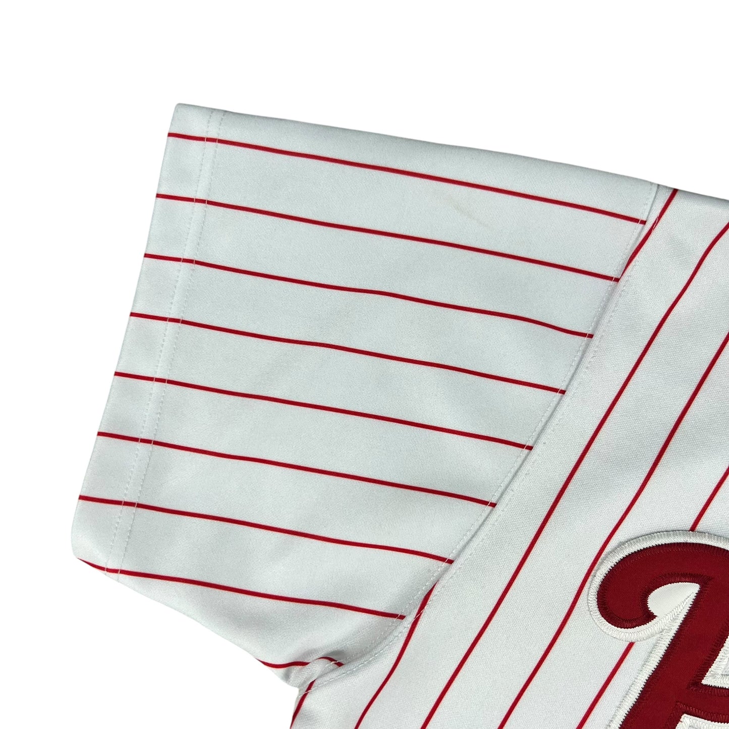 Vintage 90s Russell Athletic Philadelphia Phillies pin striped MLB jersey (L)