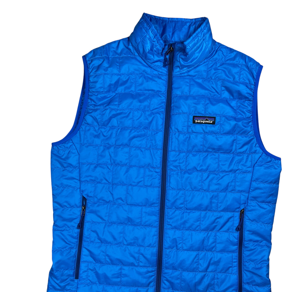 2020 Patagonia Nano Puff insulated blue vest (M)