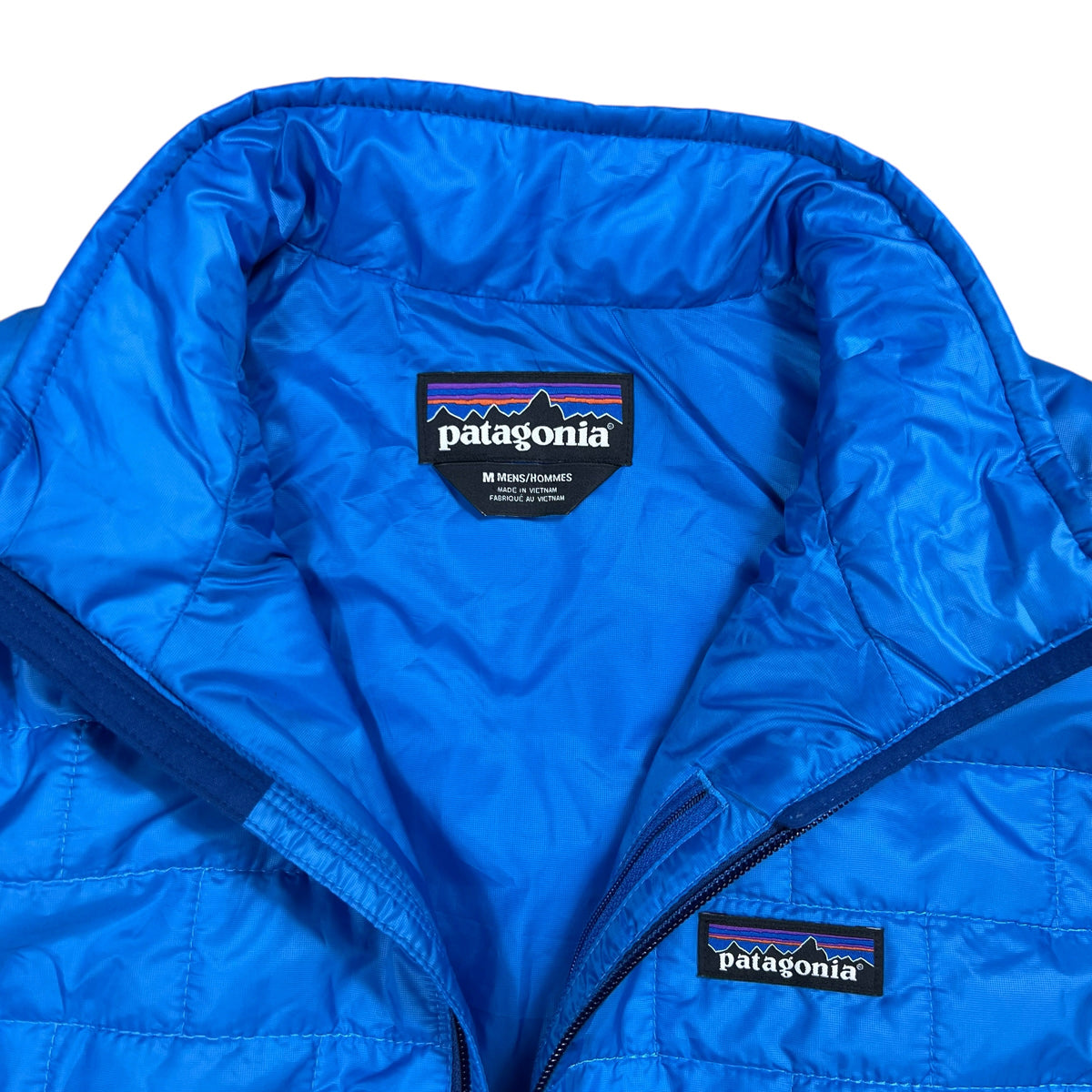 2020 Patagonia Nano Puff insulated blue vest (M)