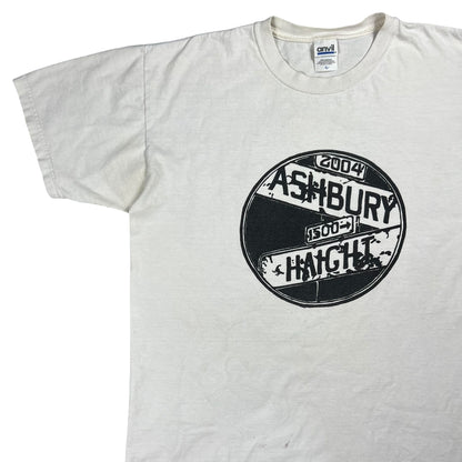 Vintage 2004 Haight Ashbury San Francisco Grateful Dead faded tee (L)