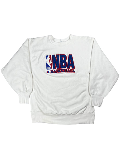 Vintage 90s Champion reverse weave NBA crewneck (L)