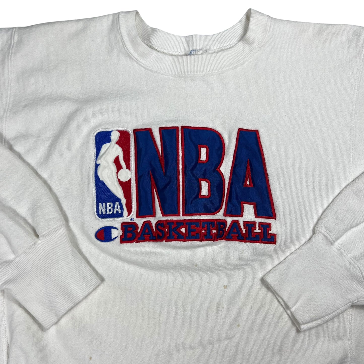 Vintage 90s Champion reverse weave NBA crewneck (L)
