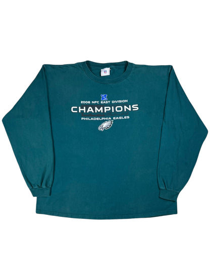 Vintage 2006 Philadelphia Eagles NFC champions long sleeve shirt (XL)