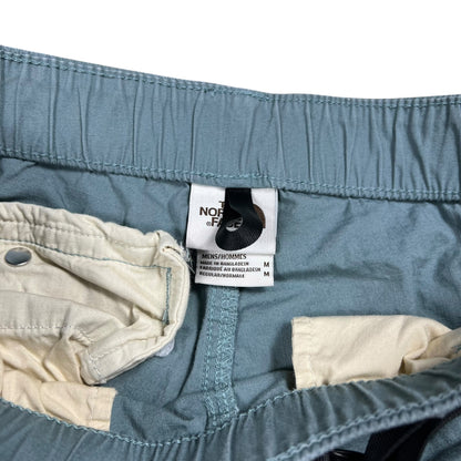 Y2K The North Face cotton blue cargo hiking shorts (M)
