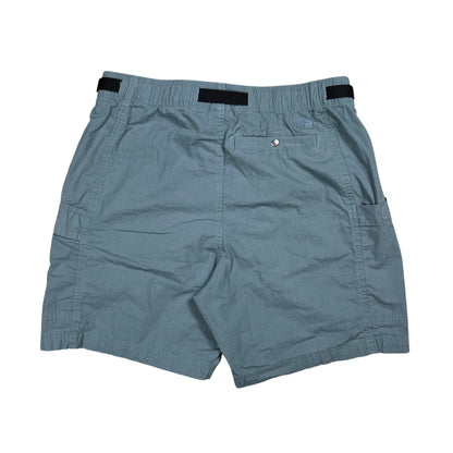 Y2K The North Face cotton blue cargo hiking shorts (M)