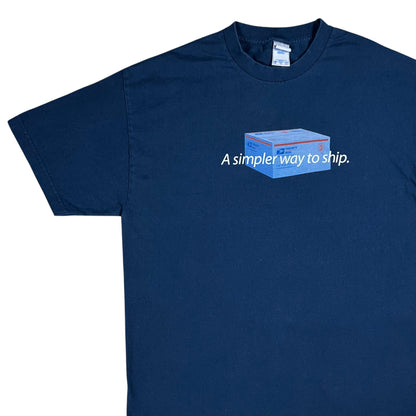 Vintage Y2K USPS A simpler way to ship. United States Postal Service tee (XL)