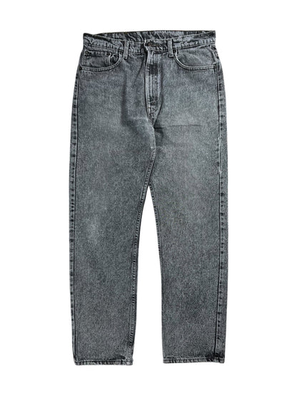 Vintage 90s Levi’s 505 XX black denim jeans (35x31)