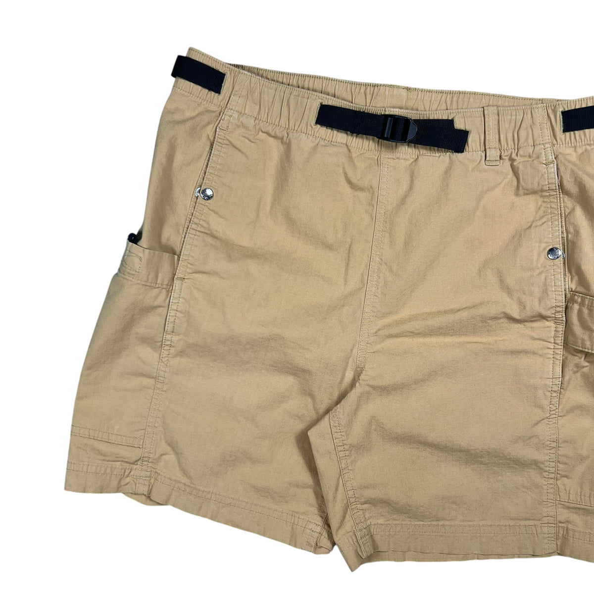 Y2K The North Face cotton tan cargo hiking shorts (M)