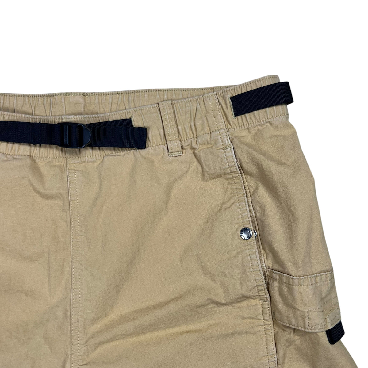 Y2K The North Face cotton tan cargo hiking shorts (M)