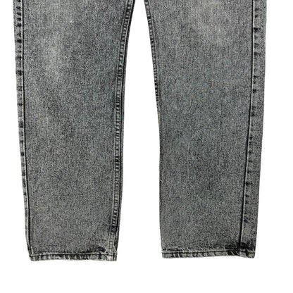Vintage 90s Levi’s 505 XX black denim jeans (35x31)