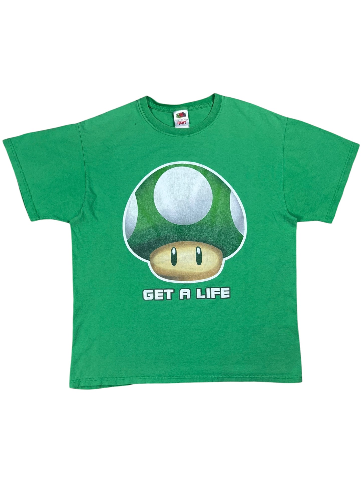 Vintage 2006 Nintendo Mario Bros mushroom tee (L)