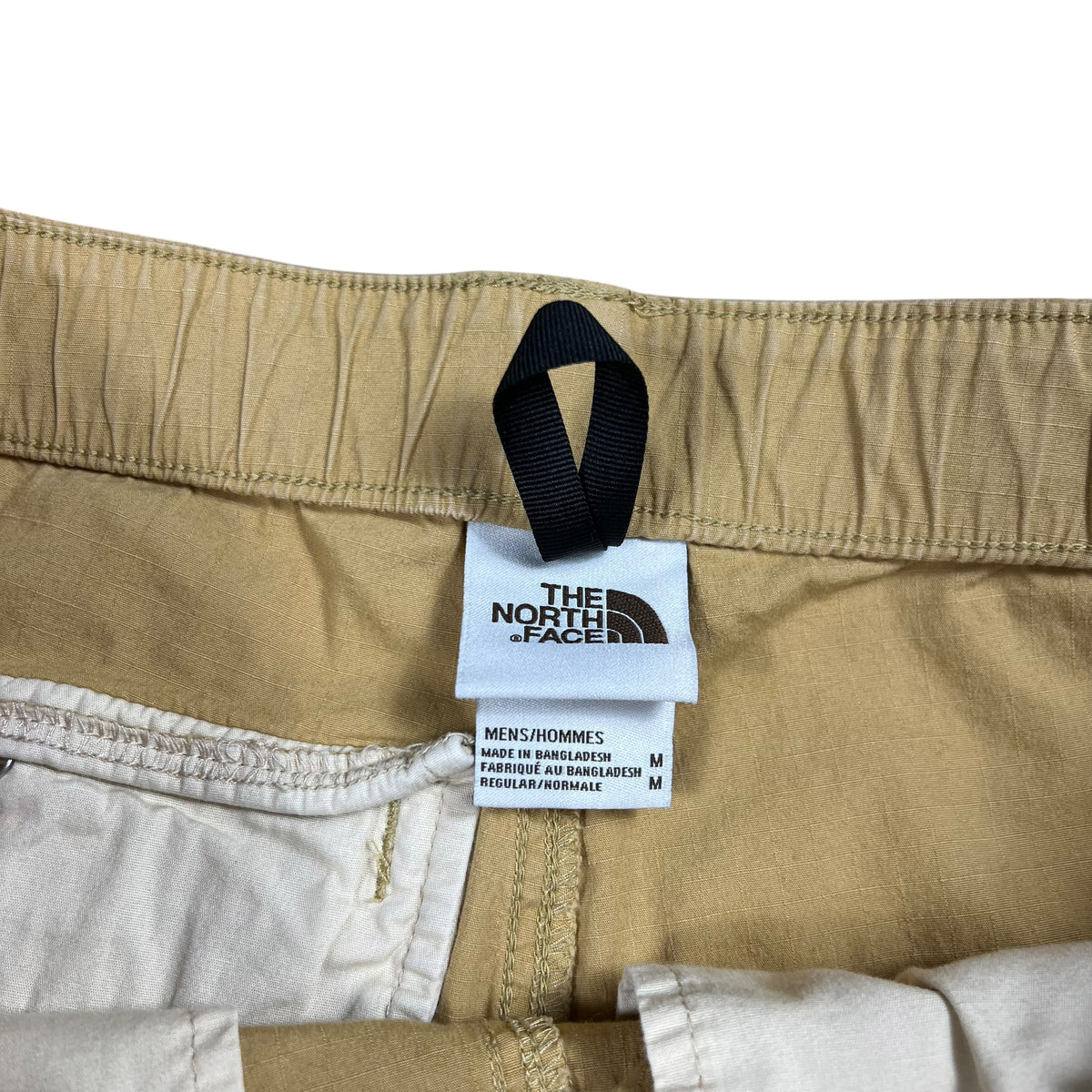 Y2K The North Face cotton tan cargo hiking shorts (M)